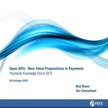 PKF Open APIs Future in Payments