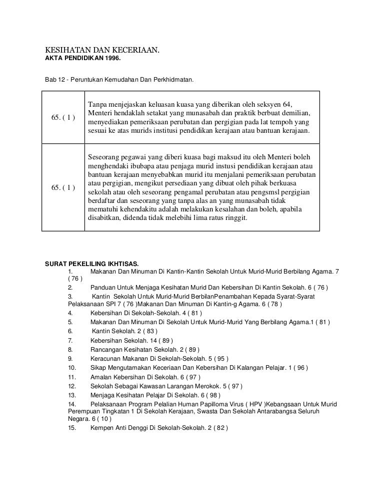 Pk Kesihatan Dan Keceriaan