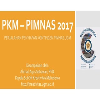 Perjalanan PKM-PIMNAS 2017