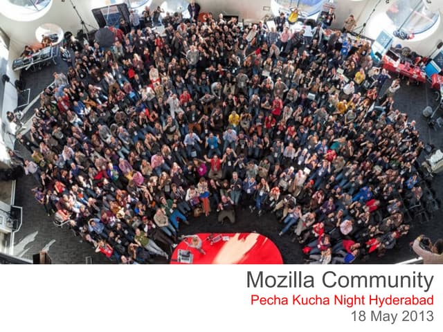 Pecha Kucha Volume 13 | Mozilla Community