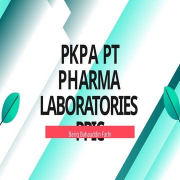 Comprehensive Overview of PPIC Processes in Pharmaceutical Production ...