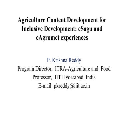 Pk reddy open accessnaarm oct2014