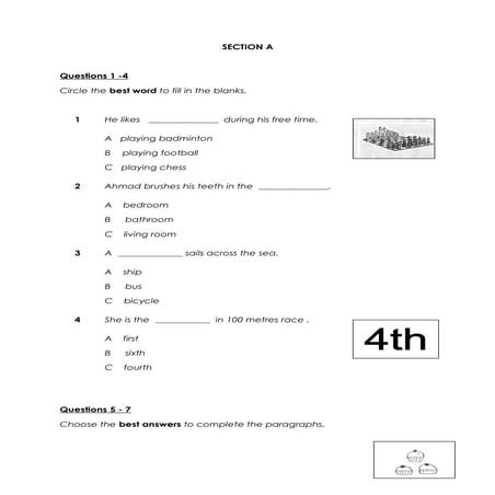 Pksr 2 english year 3