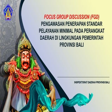 Standar Pelayanan Minimal dalam penyelenggaraan pemerintahn