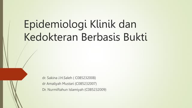 Clinical Pathology Evidence Based Medicine 3 Pptx Clinical Pathology Evidence Based Medicine 3 Pptx