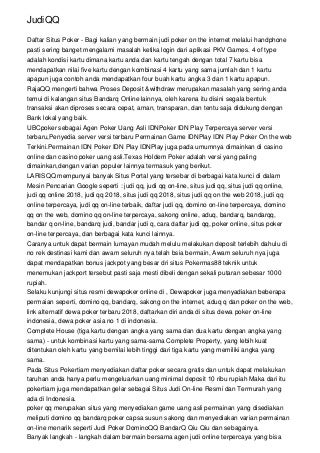 APK POKER IDN
