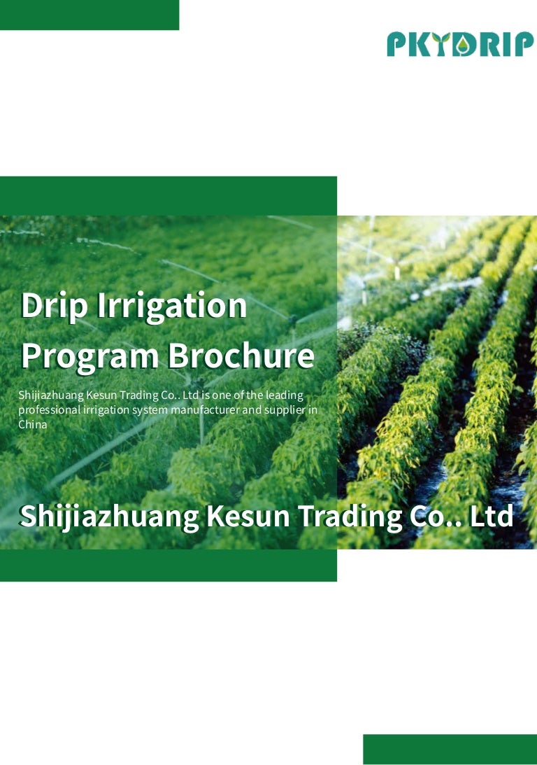 Pkydrip 20 hectare drip irrigation system from keshun trading