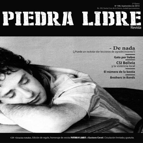 PiedraLibre 108 · Septiembre 2014