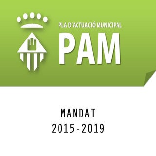 Pla d'Actuació Municipal -  PAM Cub...