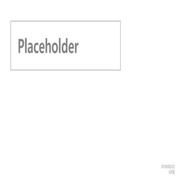 Placeholder | PPT