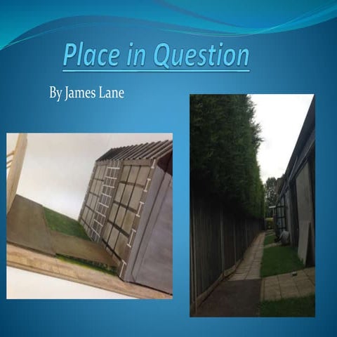 Place in Question project 