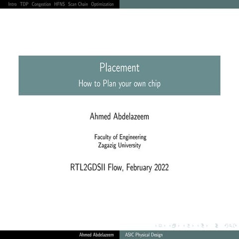 Placement | PPT