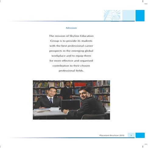 Placement Brochure 2010
