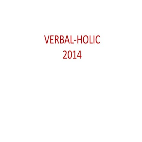 verbo holic