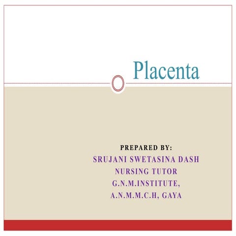 Structure and Function of Placenta
