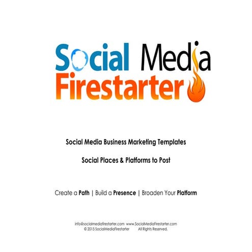 Social Media Content Marketing: Places and platforms to post 