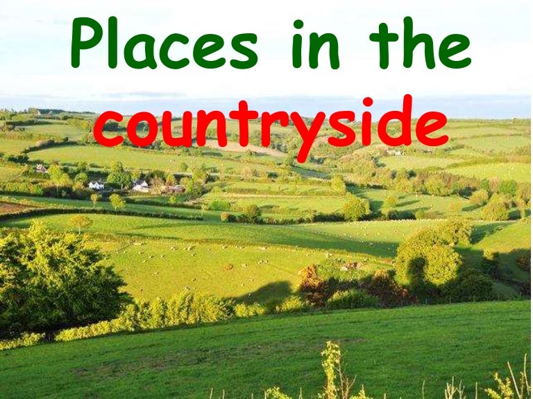 Places in the countryside