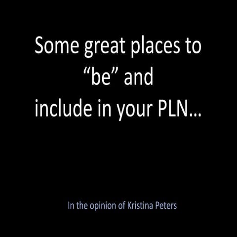 Places to Be PLN
