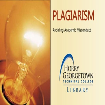 Avoiding plagiarism | PPT