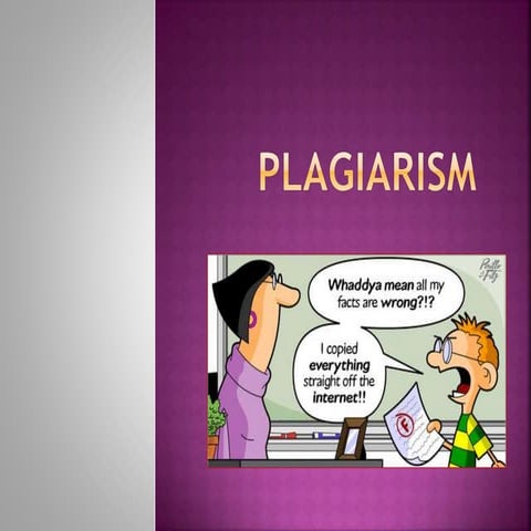 Plagiarism
