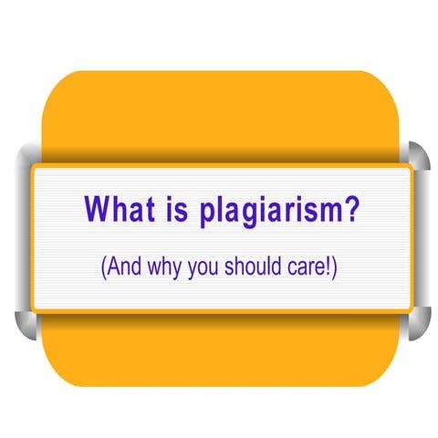 Plagiarism(mar22)