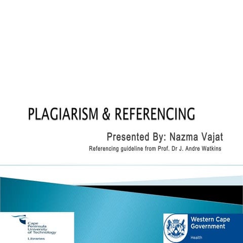WCCN Plagiarism & referencing presentation.ppt 