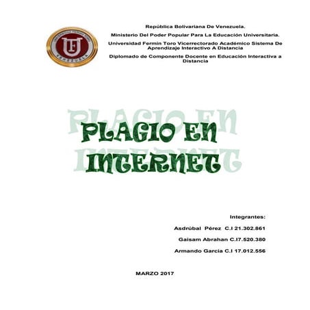 Plagio en internet
