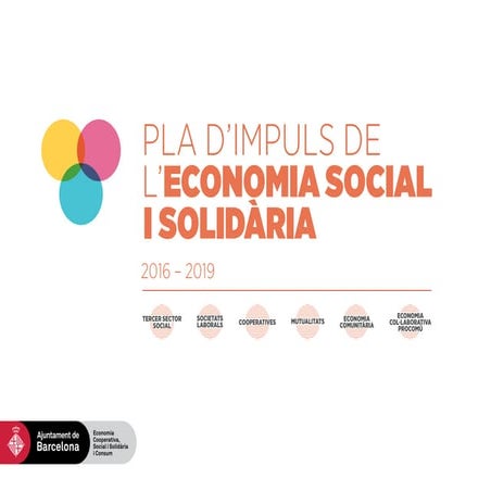 Pla d'impuls de l'economia social i solidària  2016-2019