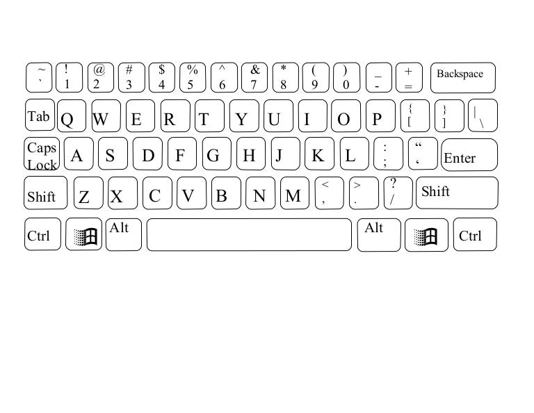Plain Windows Keyboard