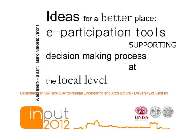Plaisant & Verona - input2012