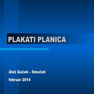 Plakati planica