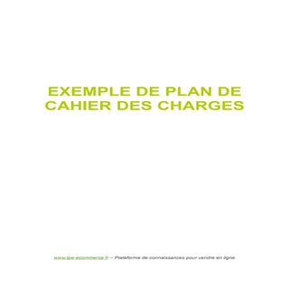 Plan cahier-des-charges