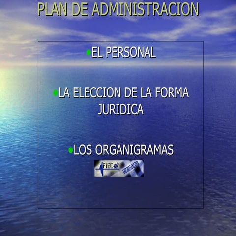 Plan De AdministracióN