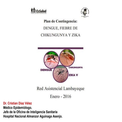 Plan de contingencia dengue chik y zika