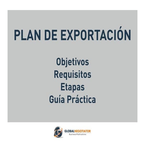 Plan de exportación | PDF