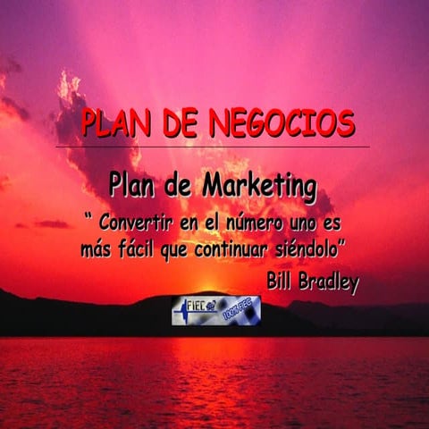 Plan De Marketing