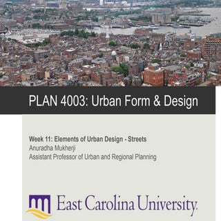 Urban Form and Design - Elements of...