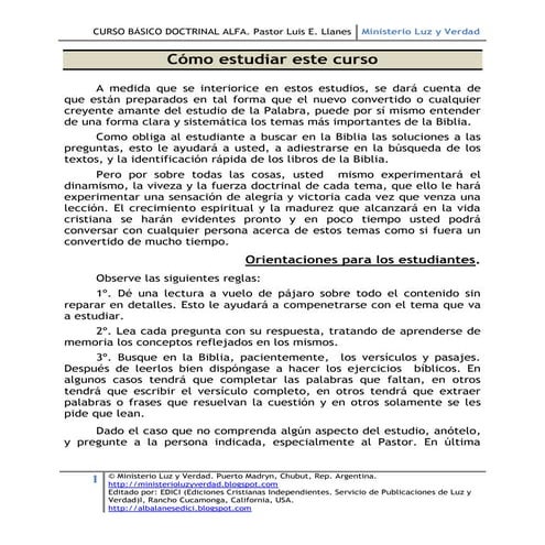 Plan alfa 0 introducción al curso