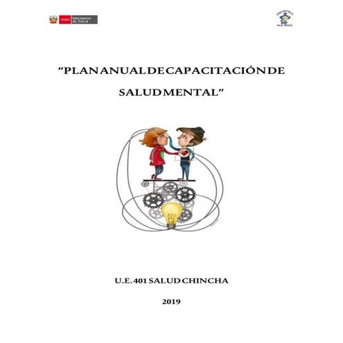 Plan anual de capacitación de salud mental | DOCX