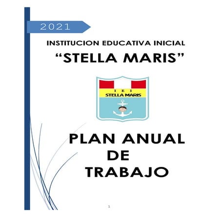 Plan anual de trabajo