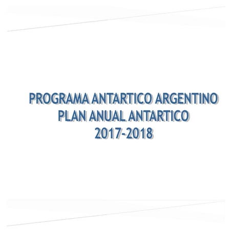 Plan anula antartico 2017 2018