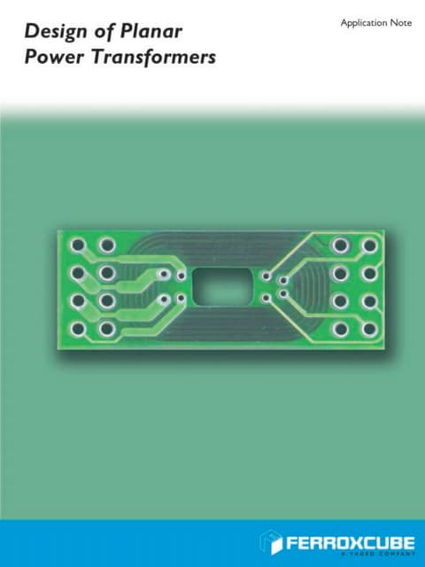 Planar pcb design guide(ferroxcube) no pw