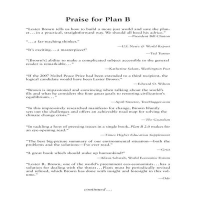 Plan b 4.0 - Mobilizing to Save Civilization