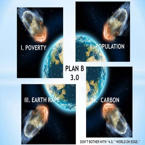 PLAN B NO BS - D. Global Marshall Plan to Save Creation. C13 V1