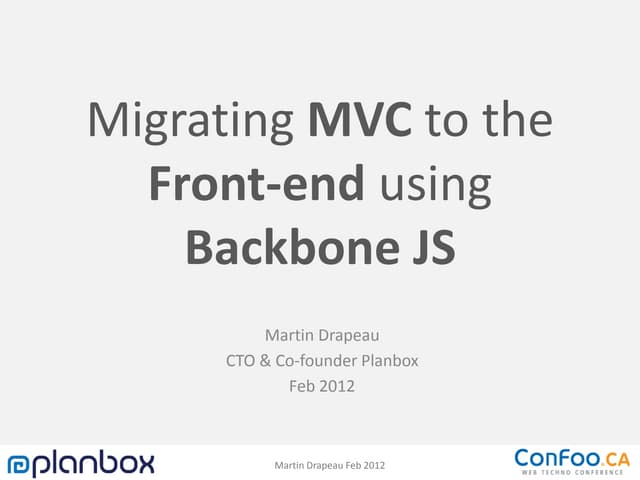 Planbox Backbone MVC