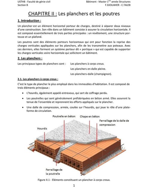 plancher dalle - cours PDF Télécharger sur www.bit.ly/4gc3