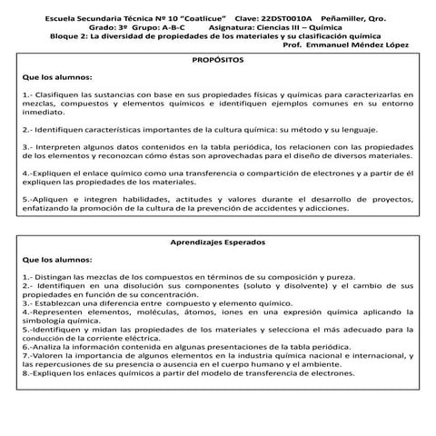 Plan ciencias III bloque 2