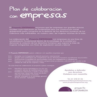 Plan colaboracion empresas. RSC