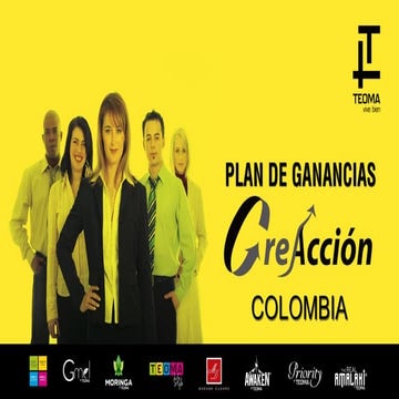 Plan creaccion  TEOMA - Colombia