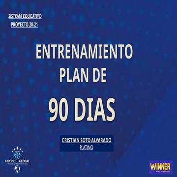 Descubre el Plan de 90 dias para triunfar en TU Multinivel.pptx